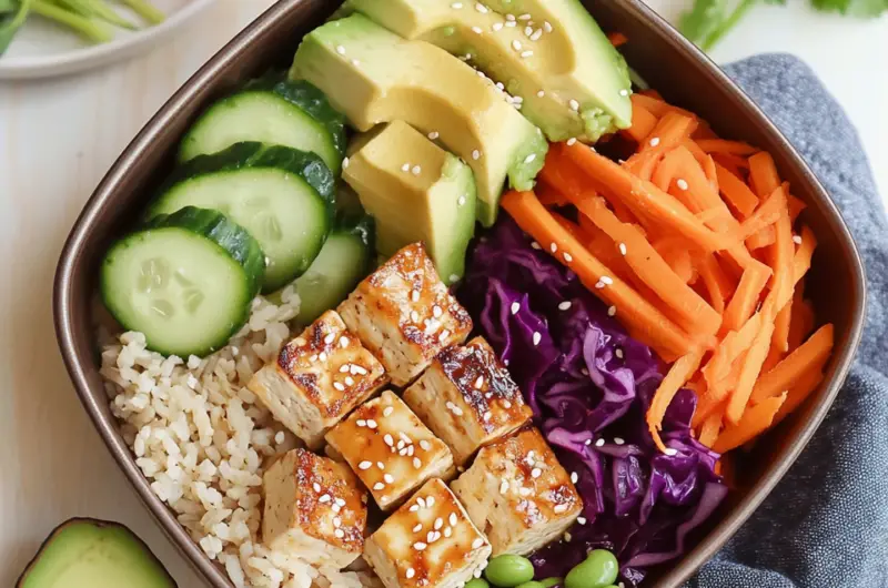 Tofu & Veggie Rice Bowl
