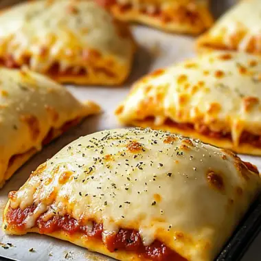 Cheesy Pizza Pockets