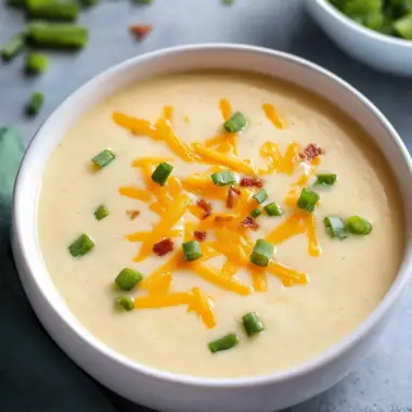 4-Ingredient Creamy Potato Soup