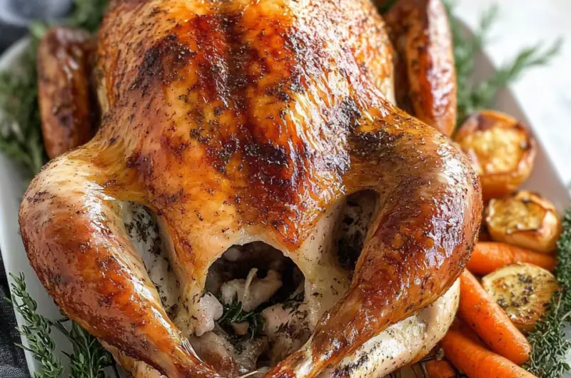 Spatchcock Roasted Turkey