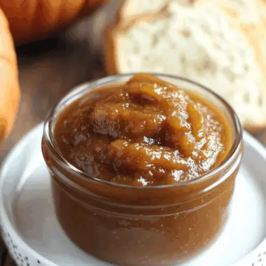Crock Pot Pumpkin Butter