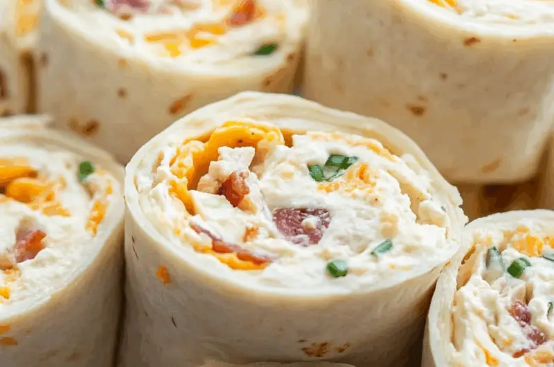 Chicken Bacon Ranch Pinwheels