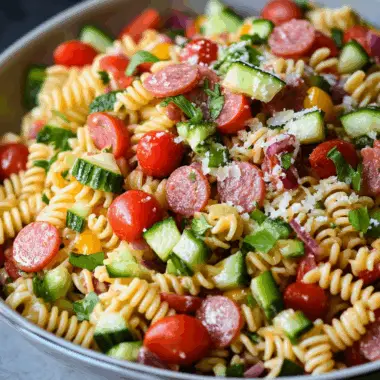 Supreme Deli-Style Pasta Salad