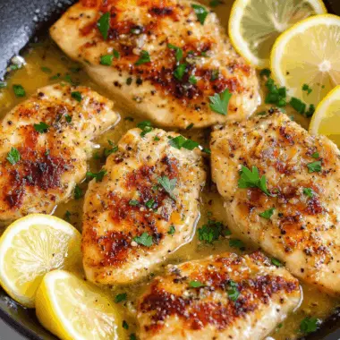 Quick Lemon Chicken Skillet