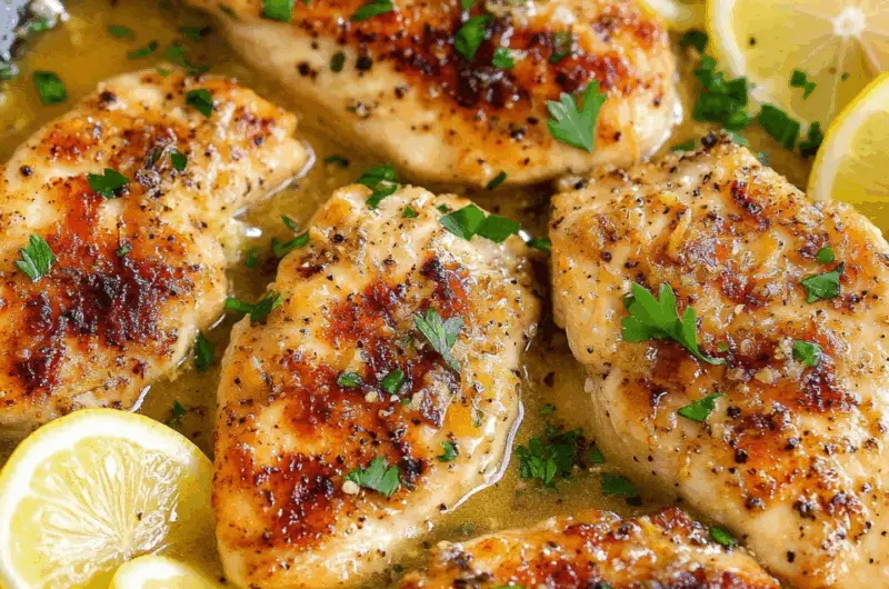 Quick Lemon Chicken Skillet