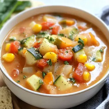 Garden Harvest Summer Vegetable Stew