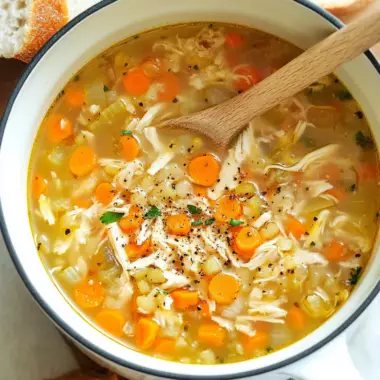 Chicken Stars Soup