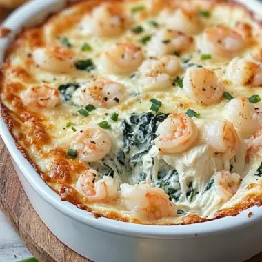 Shrimp and Crab Spinach Dip