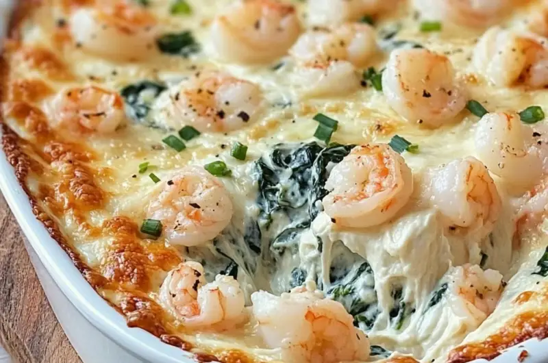 Shrimp and Crab Spinach Dip