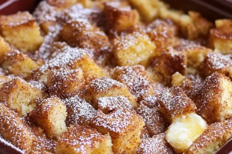 Cinnamon Vanilla French Toast Bake