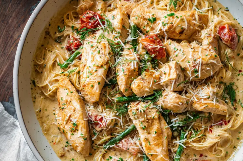 Creamy Chicken Scampi