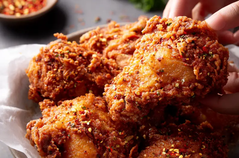 Marion’s Ultimate Crispy Spicy Fried Chicken