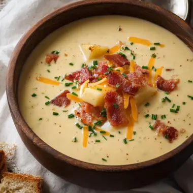 Wisconsin Bacon and Potato Cheese Soup
