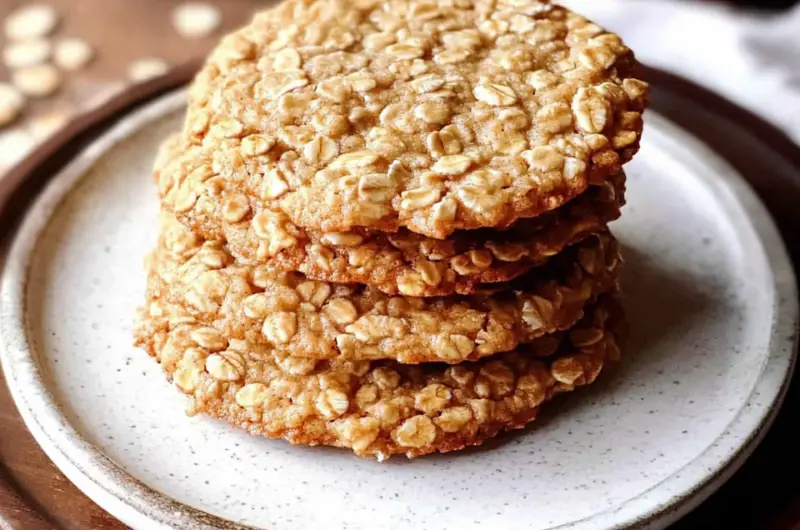 Oatmeal Lace Cookies