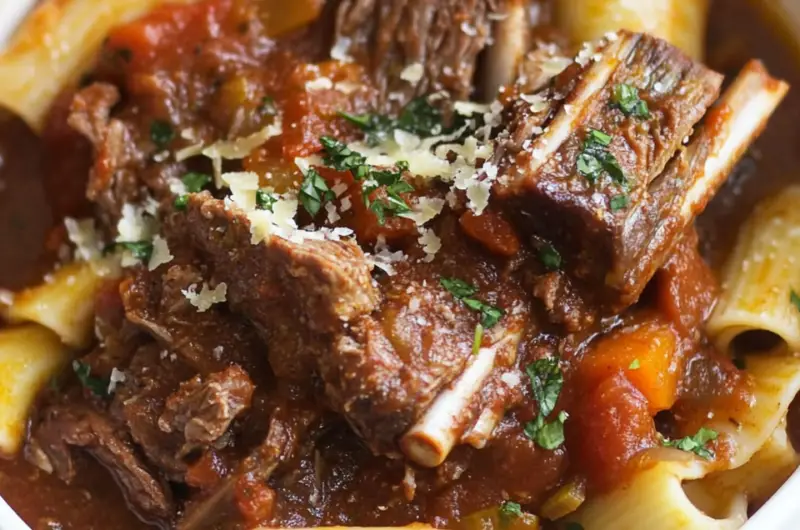 Slow Cooker Short Rib Ragu