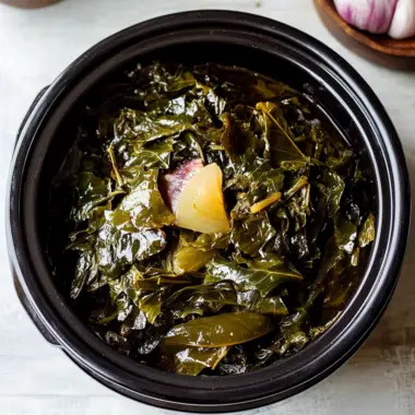 Slow Cooker Collard Greens
