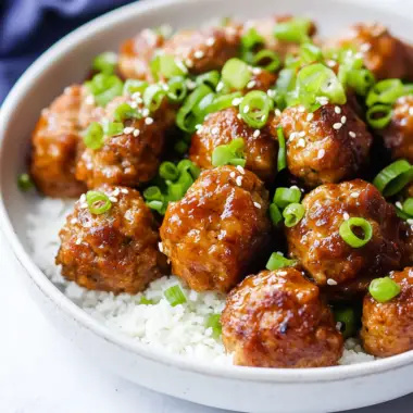 Teriyaki Pineapple Meatballs