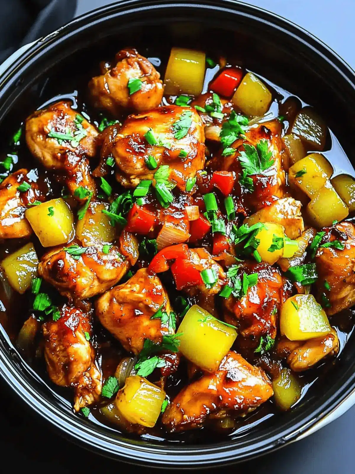 Savory Hawaiian Crockpot Chicken for Effortless Family Dinners