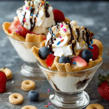 Breakfast Sundaes