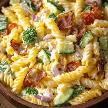 Loaded Pasta Salad 2 Loaded Pasta Salad