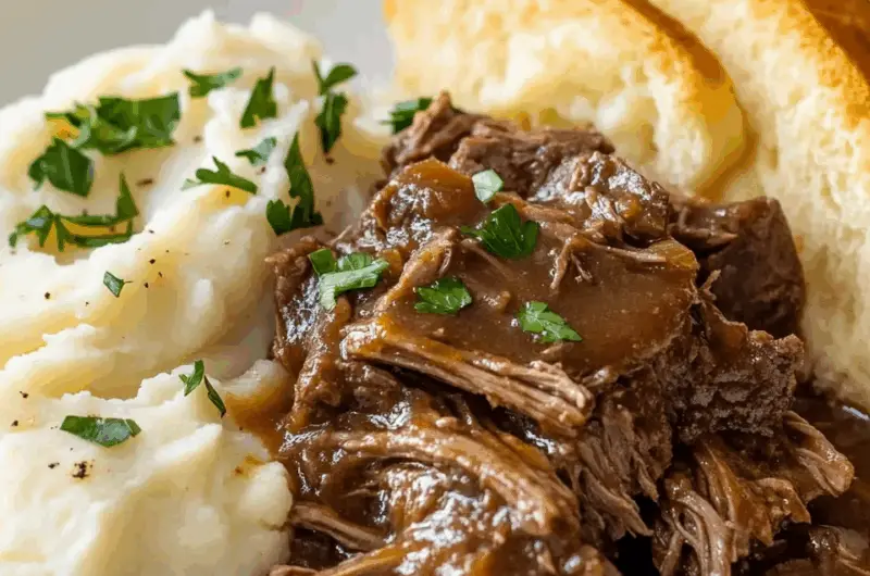 Slow Cooker Beef Manhattan