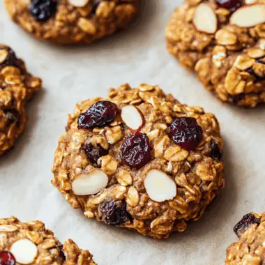 Spiced Almond Breakfast Cookies