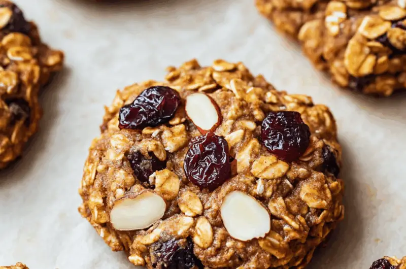 Spiced Almond Breakfast Cookies