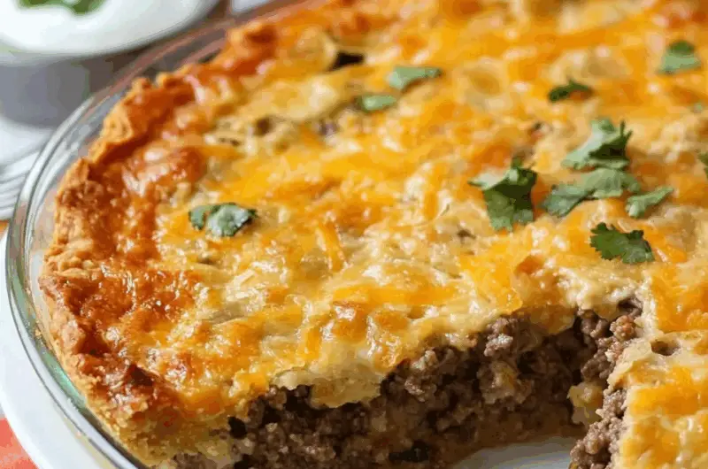 Mexican Impossible Pie