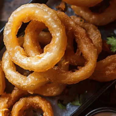 Beer Battered Onion Ring