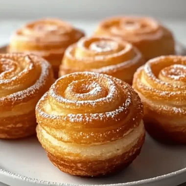 Churro Cruffins