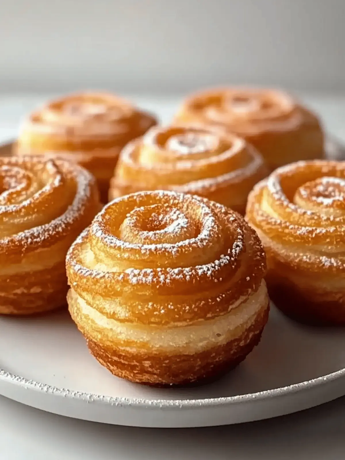 Churro Cruffins