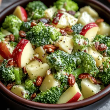 Honeycrisp Apple Broccoli Salad: Crunchy, Healthy Delight 10 Honeycrisp Apple Broccoli Salad