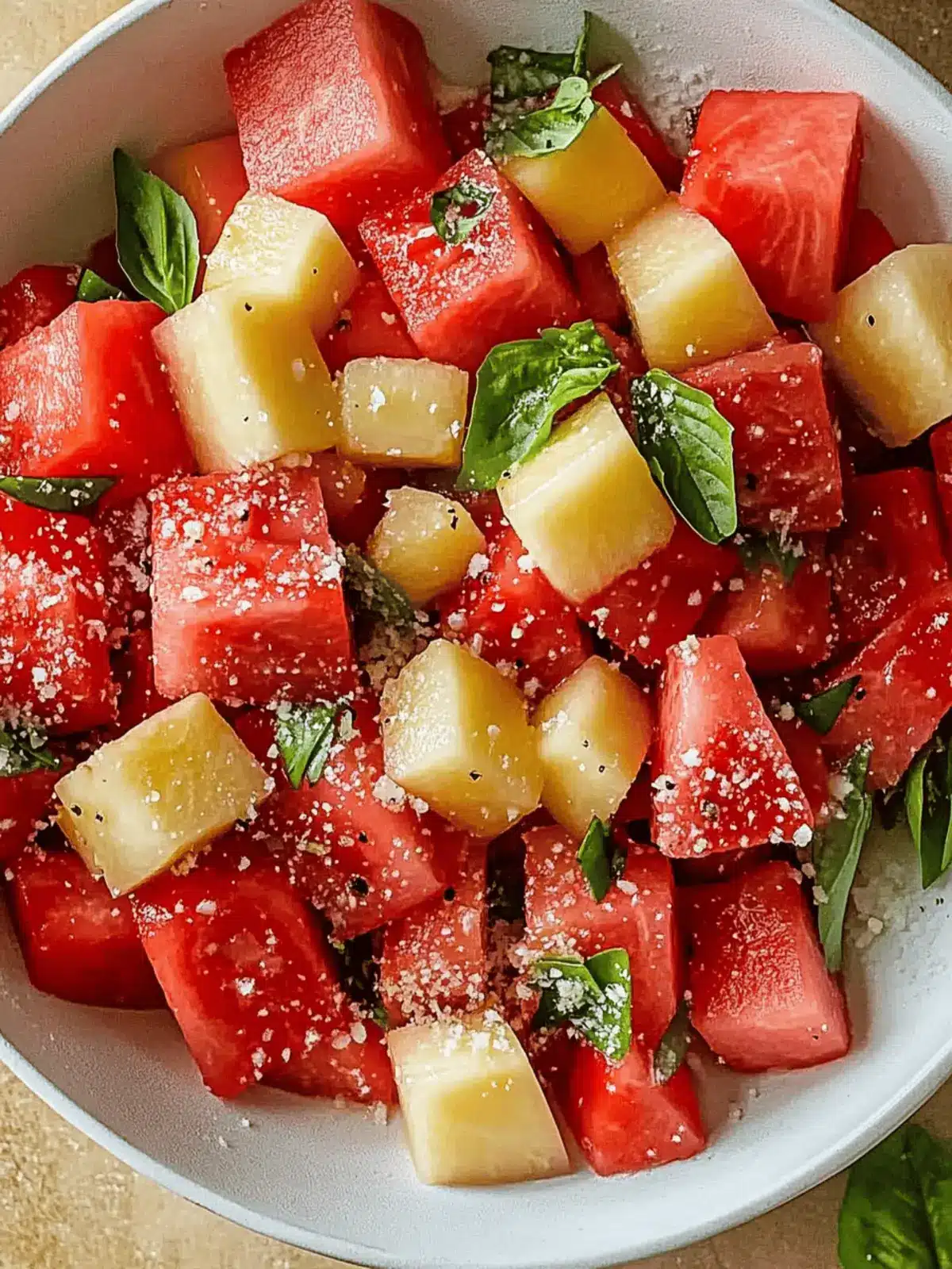 Tomato Watermelon Salad: Refreshing Summer Bliss in Minutes 3 Tomato Watermelon Salad