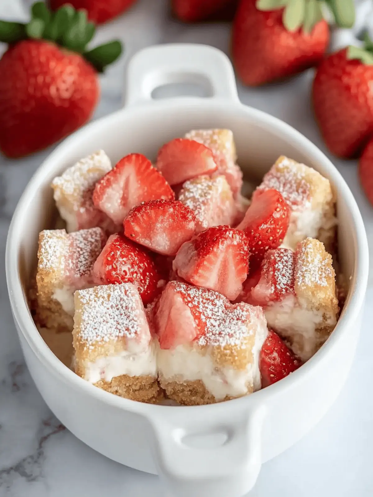 Decadent Strawberry Churro Cheesecake Bites You’ll Love