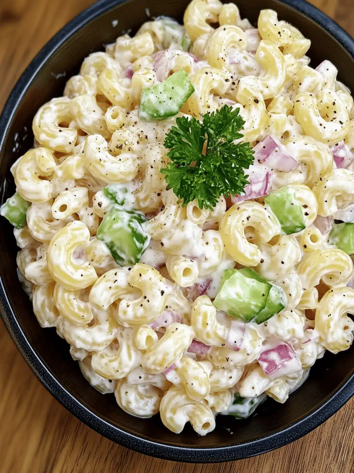 Mom’s Signature Macaroni Salad
