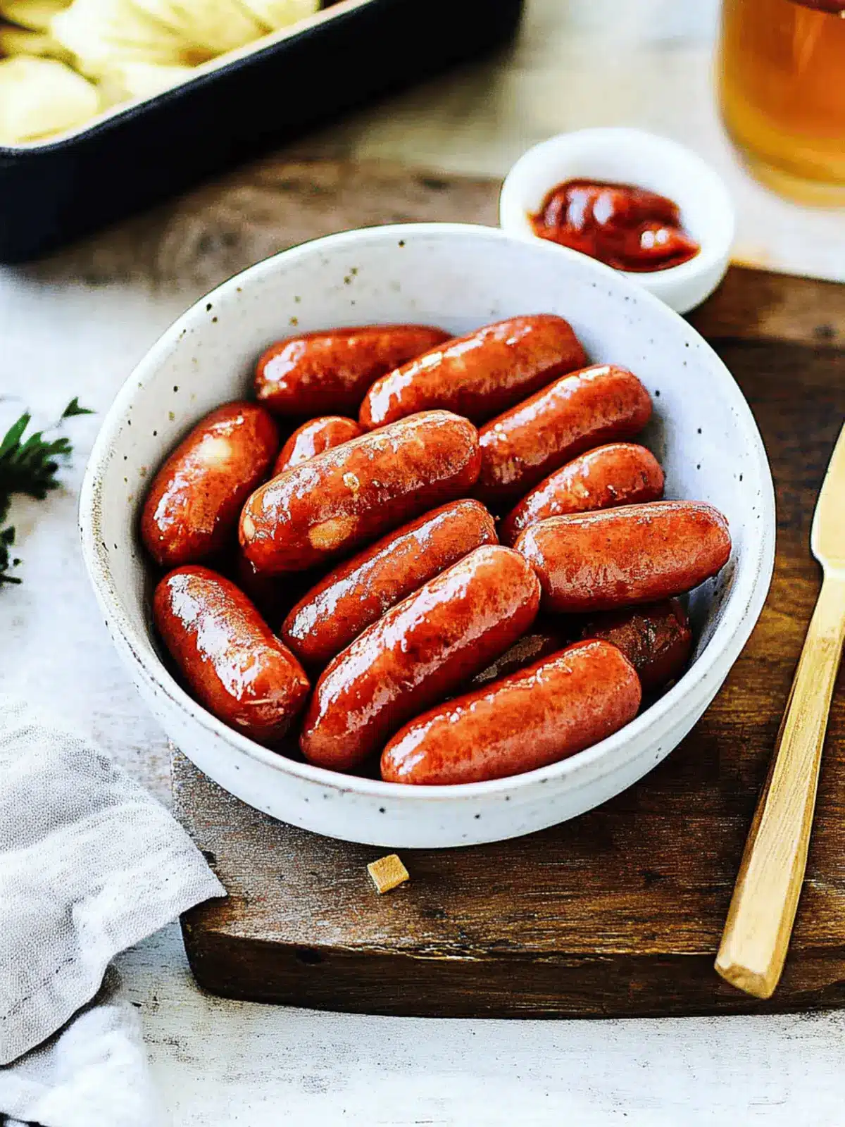 Sweet and Smoky Little Smokies for Effortless Entertaining 2 Sweet and Smoky Little Smokies for Effortless Entertaining