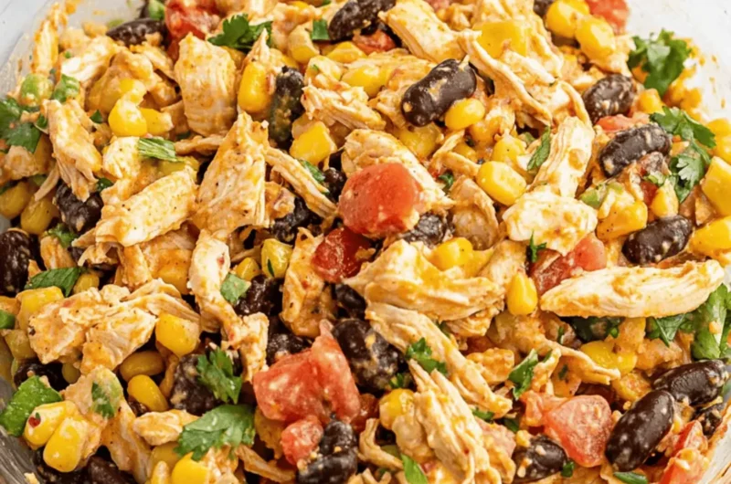 Zesty Southwest Chicken Salad for a Bold Lunch Delight 1 Southwest Chicken Salad