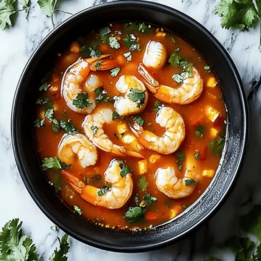 Spicy Shrimp Soup