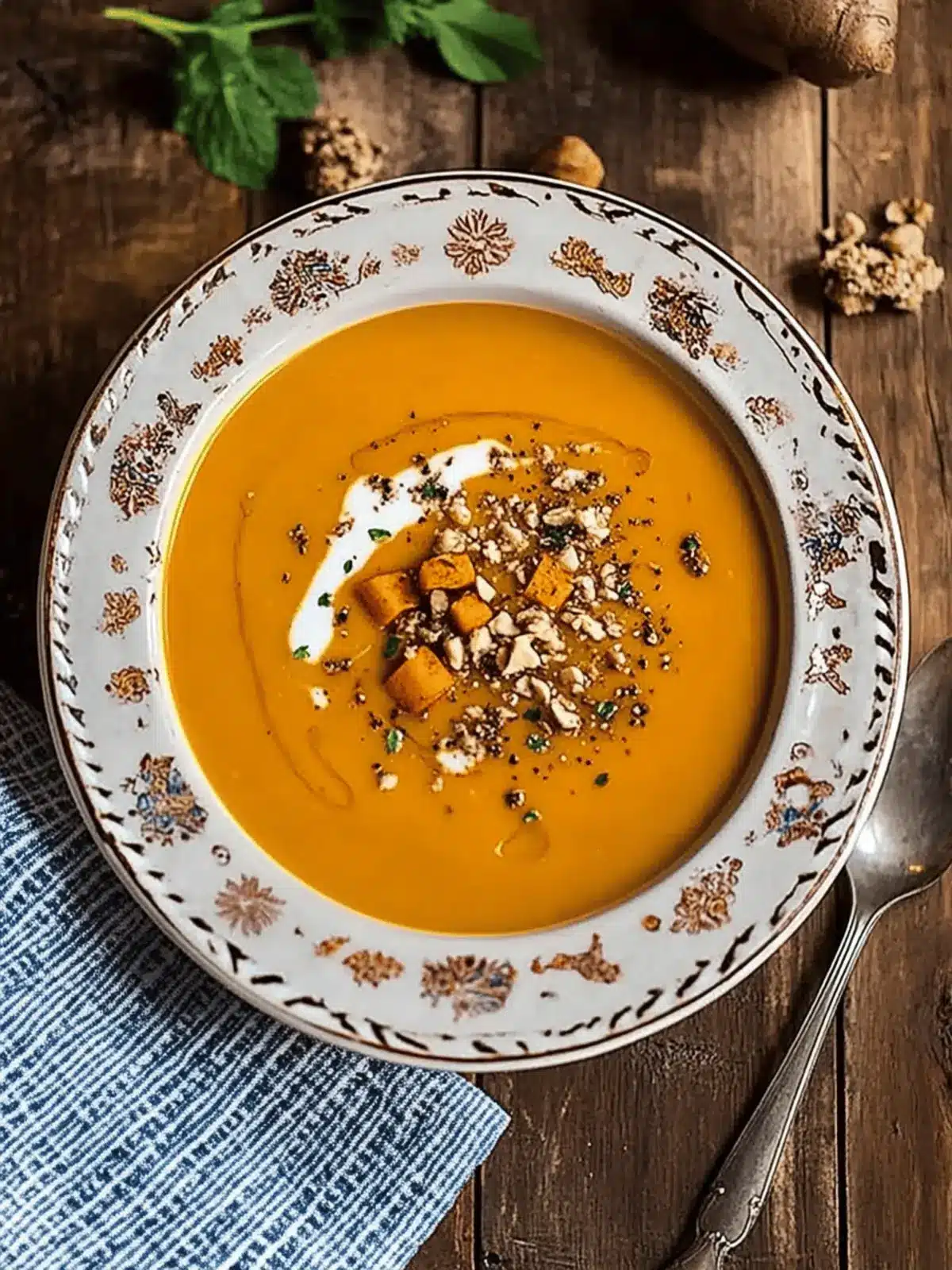 Creamy African Sweet Potato Soup with a Spicy Twist 5 African Sweet Potato Soup
