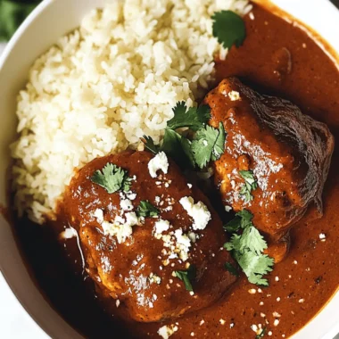 Heavenly Chicken Mole Poblano for Quick Comfort Food Bliss 10 Chicken Mole Poblano