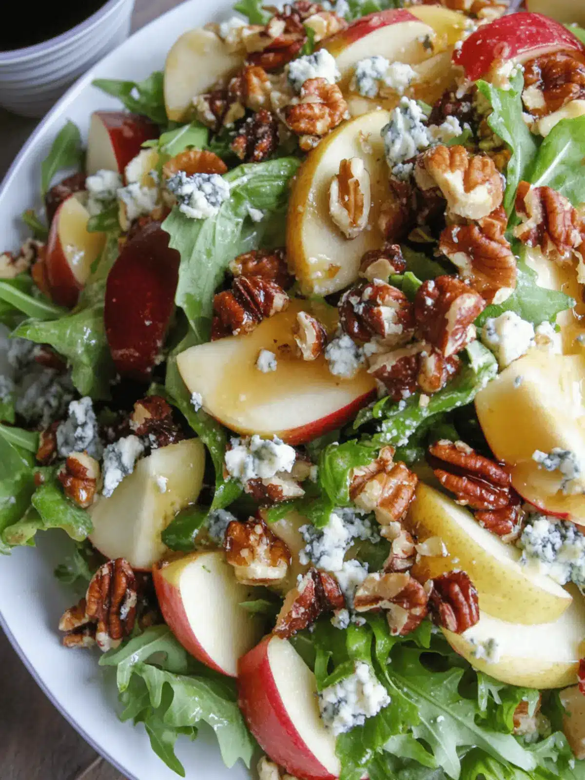 Flavors Unite in Blue Cheese Apple Walnut Salad Delight 3 Blue Cheese Apple Walnut Salad