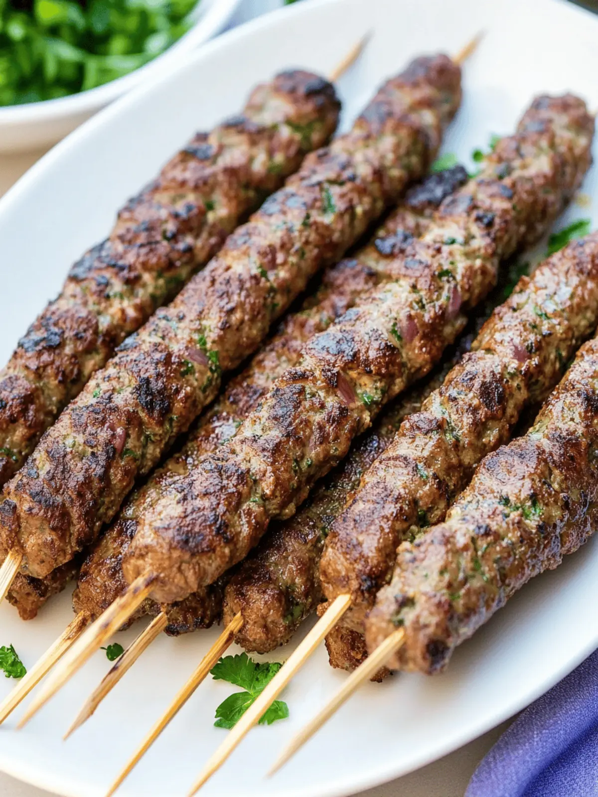 Kafta Kebabs