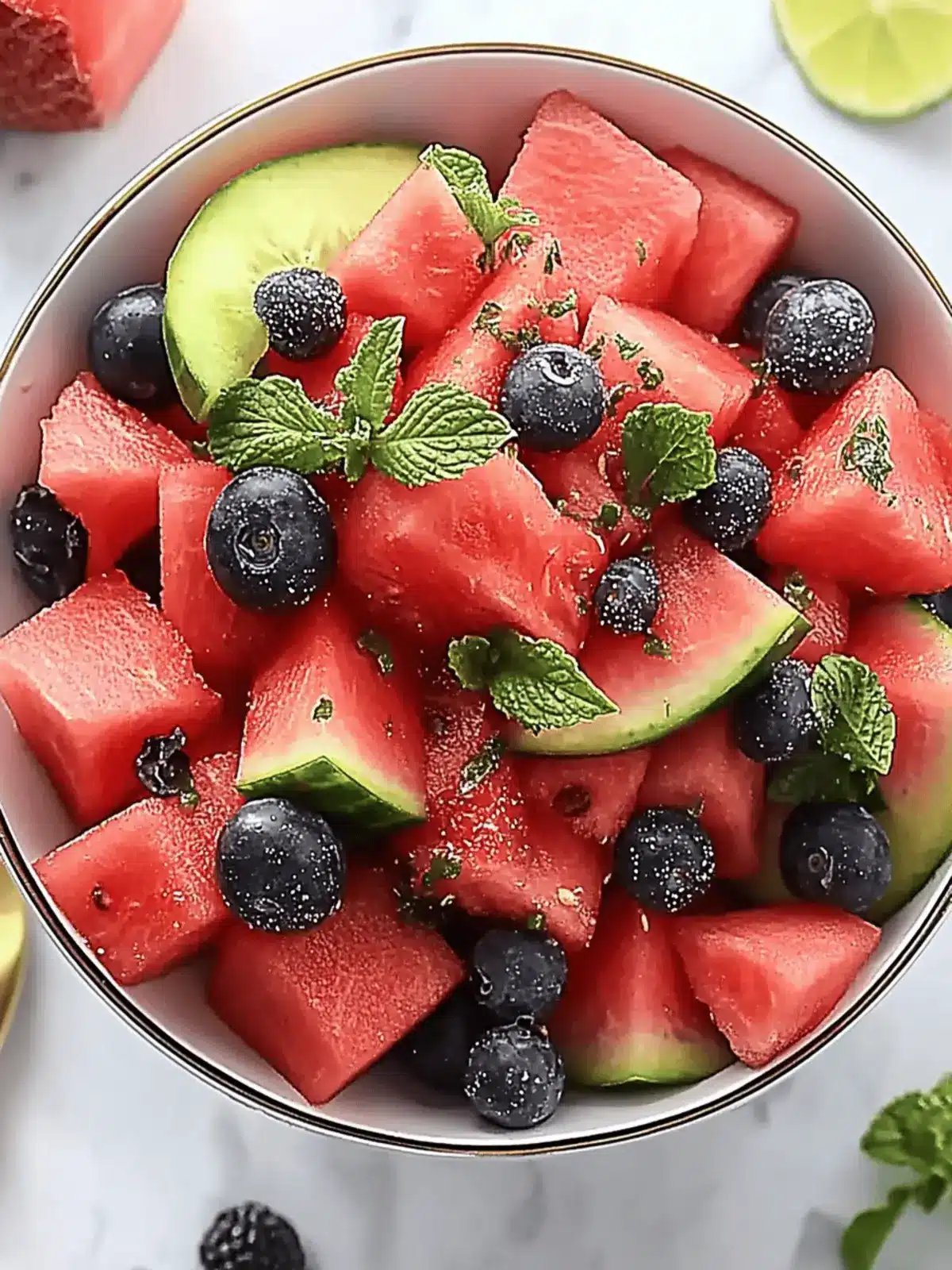 Watermelon Fruit Salad