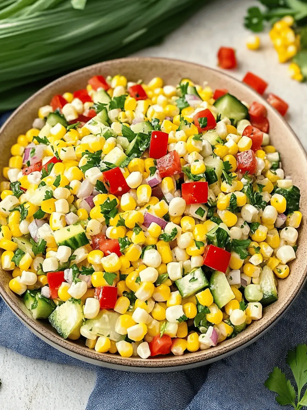 Refreshing Corn Salad