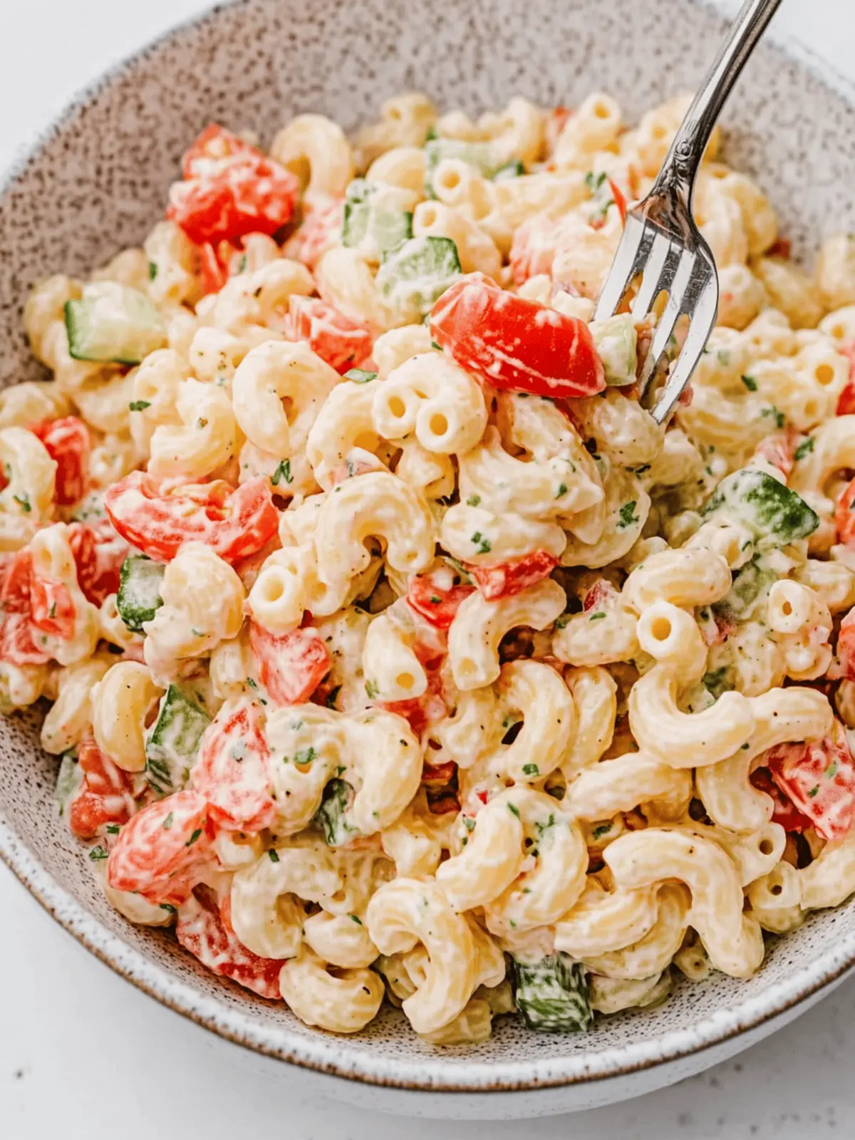 Macaroni Salad With Tomatoes