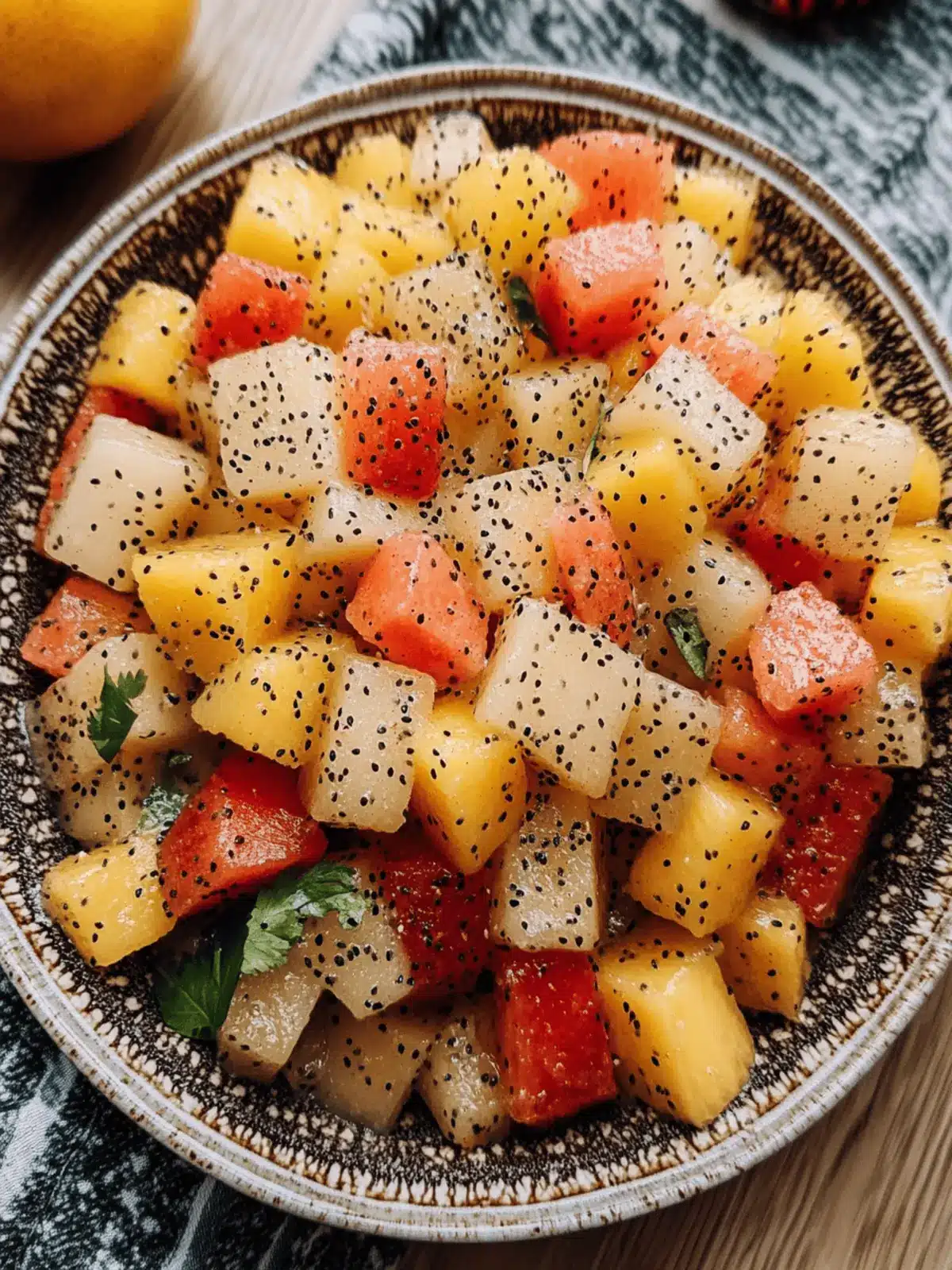 Mexican Fruit Salad with Tajín