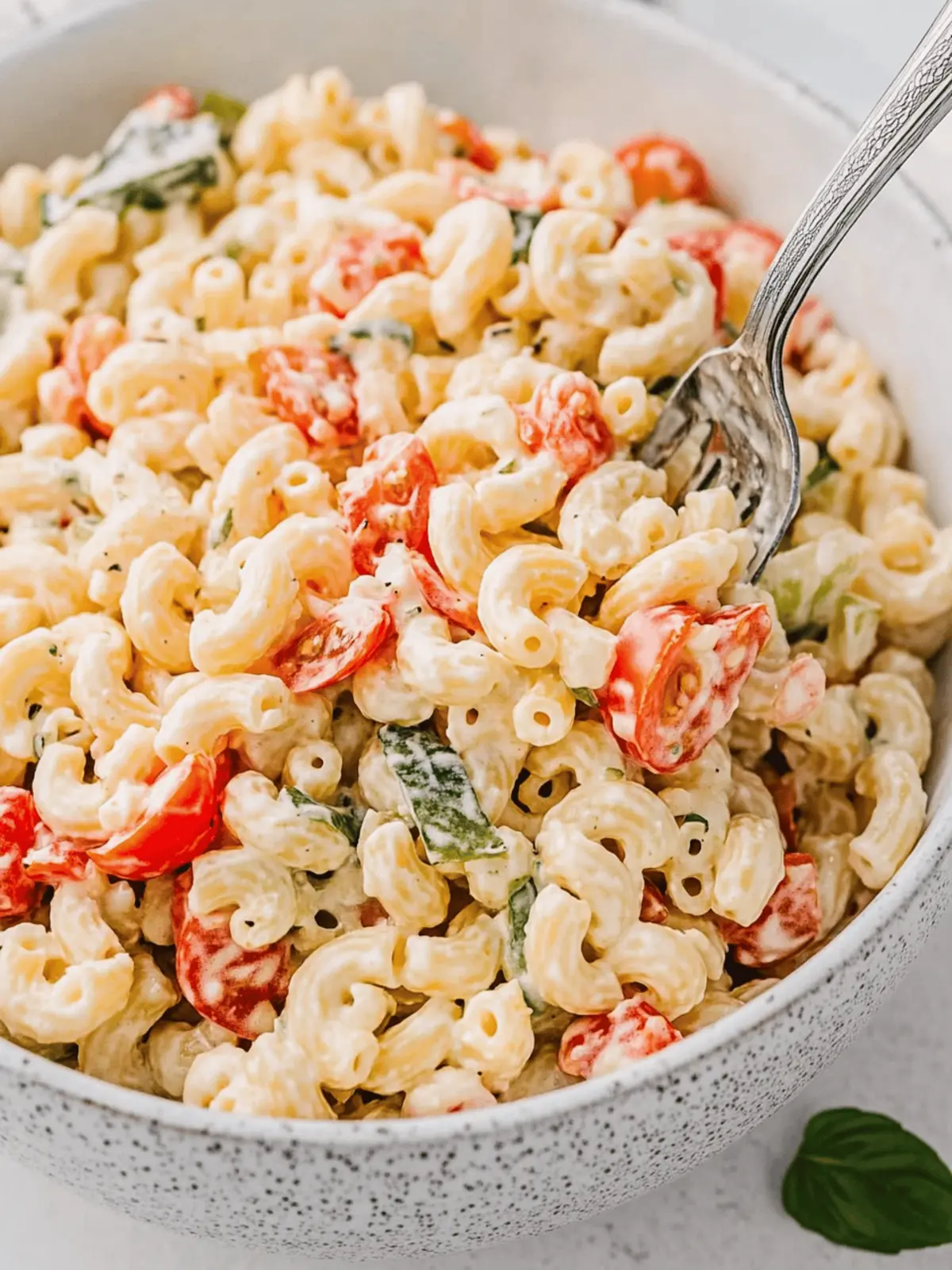 Macaroni Salad With Tomatoes