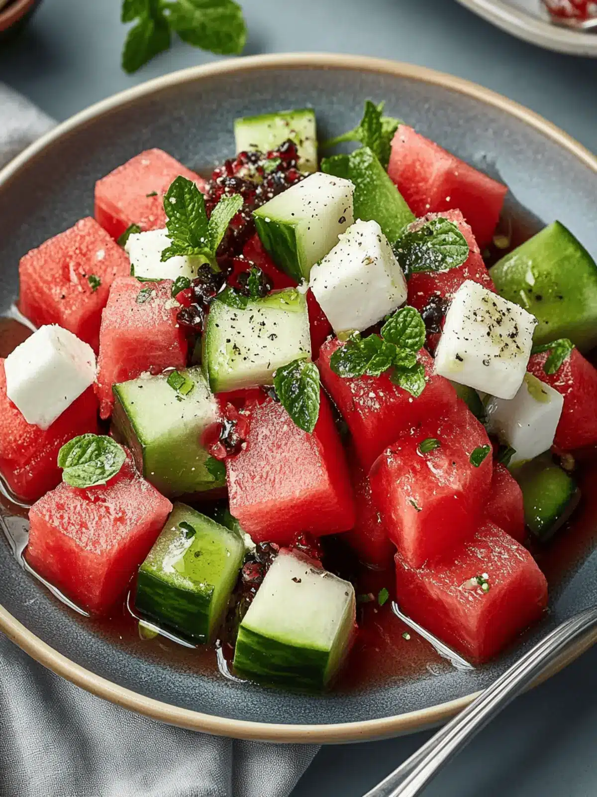 Easy Watermelon Salad