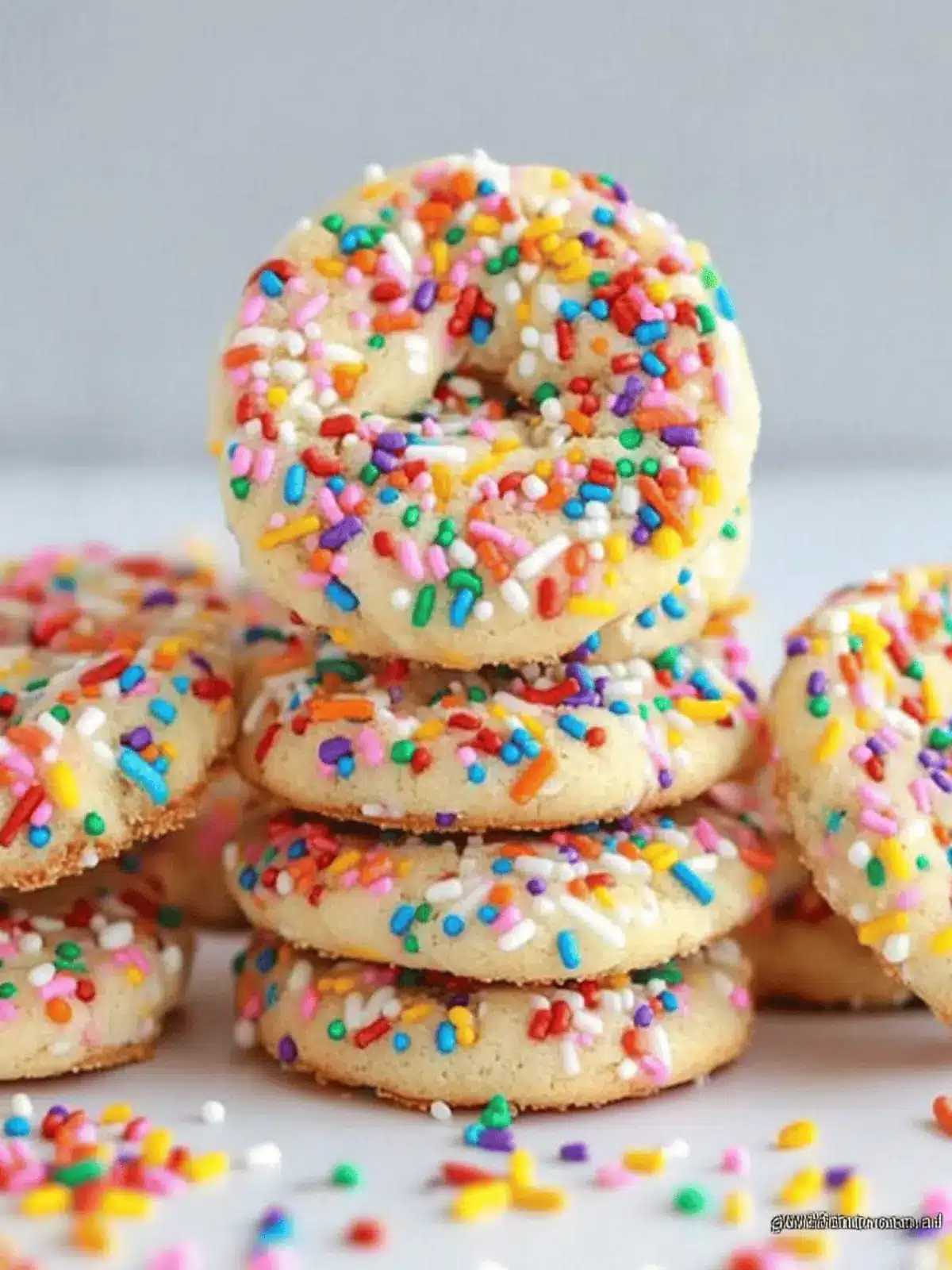 Chewy Sprinkle Cookies: Quick, Fun Bliss in 30 Minutes