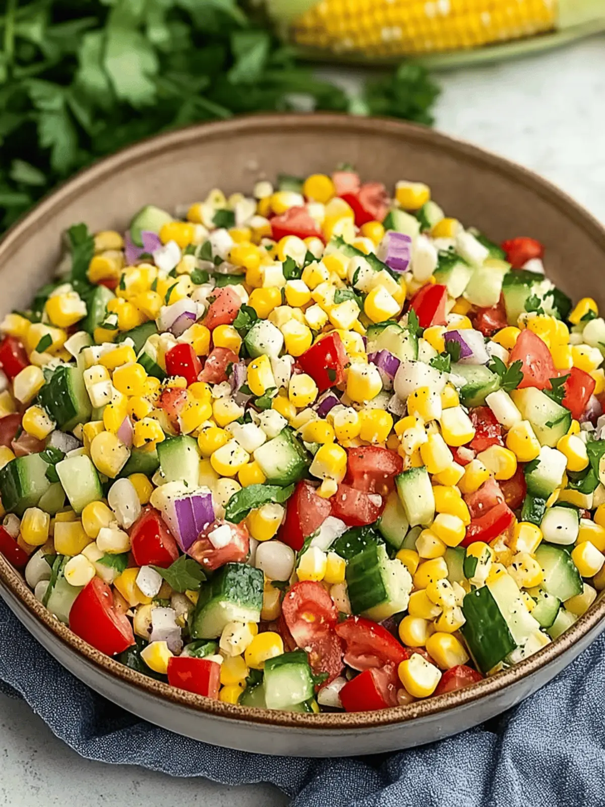 Refreshing Corn Salad